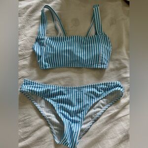 Stripe Bikini Set